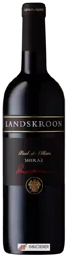 Winery Landskroon - Paul de Villiers Shiraz