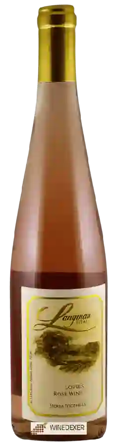 Winery Langman Estate - Lovie's Rosé Winery Langman Estate - Lovie's Rosé