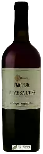 Winery L'Archiviste - Rivesaltes