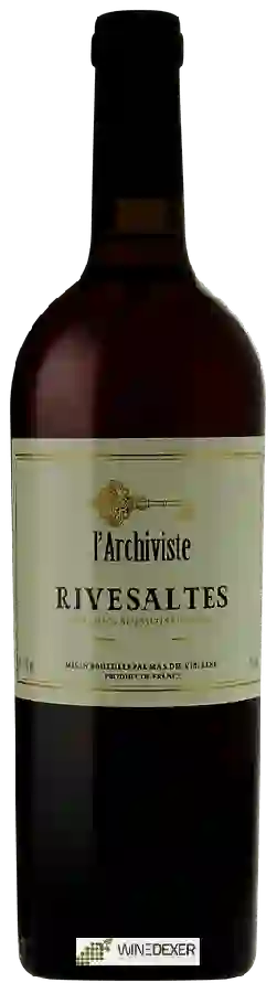 Winery L'Archiviste - Rivesaltes Winery L'Archiviste - Rivesaltes