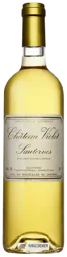 Château Laribotte - Chateâu Violet Sauternes