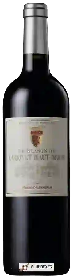 Château Larrivet Haut-Brion - Le Blason Pessac-Léognan Château Larrivet Haut-Brion - Le Blason Pessac-Léognan