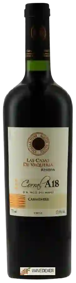 Winery Las Casas de Vaqueria - Corral A18 Reserva Carmenère