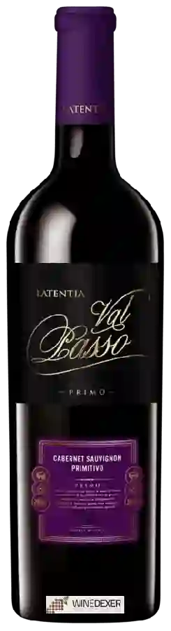 Latentia Winery - Val Passo Primo Cabernet Sauvignon - Primitivo