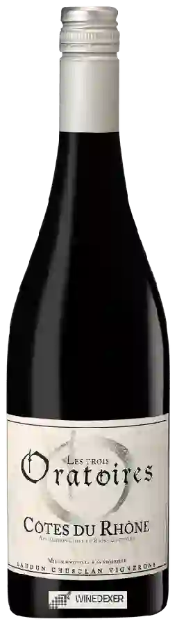 Laudun-Chusclan (Maison Sinnae) - Les Trois Oratoires Côtes-du-Rhône Rouge Laudun-Chusclan (Maison Sinnae) - Les Trois Oratoires Côtes-du-Rhône Rouge