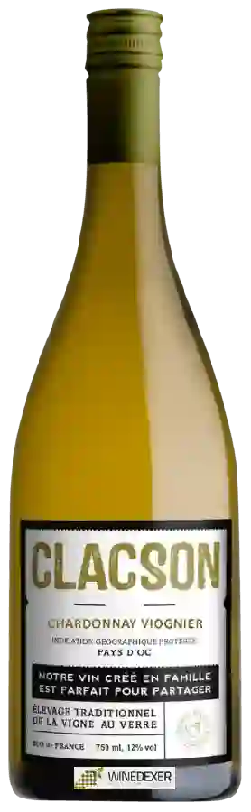 Winery Laurent Miquel - Clacson Chardonnay - Viognier Winery Laurent Miquel - Clacson Chardonnay - Viognier