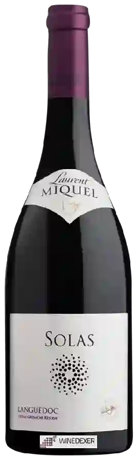 Winery Laurent Miquel - Solas Réserve Syrah - Grenache Winery Laurent Miquel - Solas Réserve Syrah - Grenache
