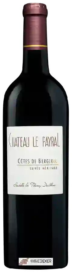 Château Le Payral - Cuvée Heritage Côtes de Bergerac