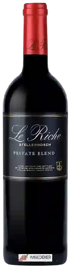 Winery Le Riche - Private Blend Winery Le Riche - Private Blend