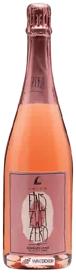 Winery Leitz - Eins Zwei Zero Sparkling Rosé Winery Leitz - Eins Zwei Zero Sparkling Rosé