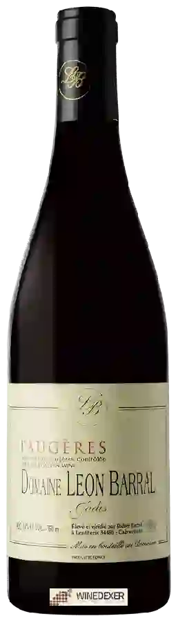 Winery Leon Barral - Jadis Faugères Winery Leon Barral - Jadis Faugères