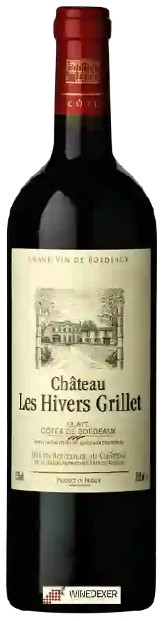 Château Les Hivers Grillet - Blaye Côtes de Bordeaux Château Les Hivers Grillet - Blaye Côtes de Bordeaux