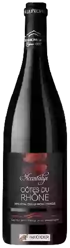Winery Les Vignerons de Tavel - Acantalys Côtes du Rhône Rouge