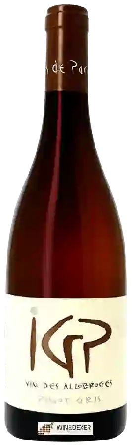 Winery Les Vignes de Paradis - Pinot Gris Winery Les Vignes de Paradis - Pinot Gris