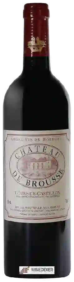 Château de Brousse - Castillon - Côtes de Bordeaux