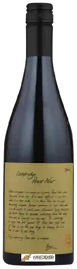 Winery Lethbridge - Pinot Noir