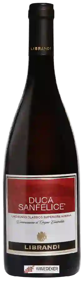 Winery Librandi - Duca Sanfelice Cirò Classico Superiore Riserva Rosso Winery Librandi - Duca Sanfelice Cirò Classico Superiore Riserva Rosso