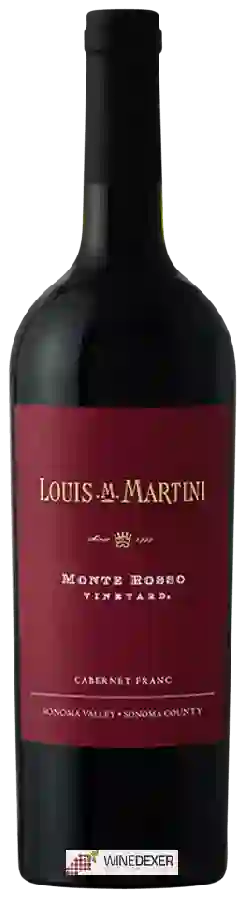 Winery Louis M. Martini - Monte Rosso Vineyard Cabernet Franc Winery Louis M. Martini - Monte Rosso Vineyard Cabernet Franc