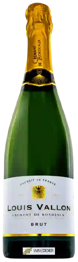 Winery Louis Vallon - Crémant de Bordeaux Blanc Brut Winery Louis Vallon - Crémant de Bordeaux Blanc Brut