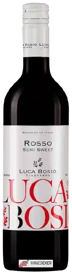 Winery Luca Bosio - Rosso Semi Sweet Winery Luca Bosio - Rosso Semi Sweet