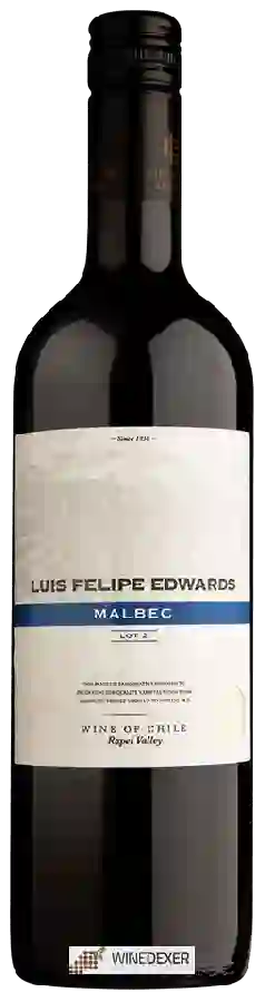Winery Luis Felipe Edwards - Lot 2 Malbec Winery Luis Felipe Edwards - Lot 2 Malbec