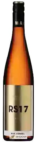 Winery Mac Forbes - RS17 Riesling
