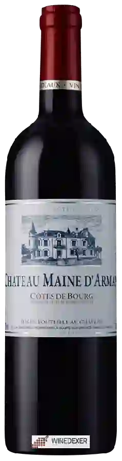 Château Maine d'Arman - Elévé en Futs de Chéne Côtes de Bourg Château Maine d'Arman - Elévé en Futs de Chéne Côtes de Bourg