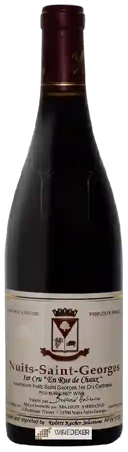 Winery Bertrand Ambroise - Nuits-Saint-Georges 1er Cru 'Rue de Chaux' Winery Bertrand Ambroise - Nuits-Saint-Georges 1er Cru 'Rue de Chaux'