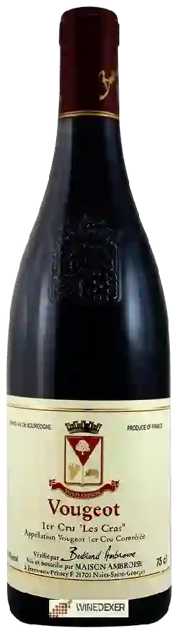 Winery Bertrand Ambroise - Vougeot 1er Cru 'Les Crâs'
