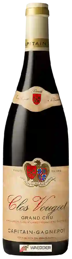 Maison Capitain-Gagnerot - Clos Vougeot Grand Cru Maison Capitain-Gagnerot - Clos Vougeot Grand Cru