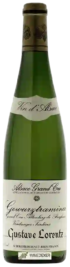 Winery Gustave Lorentz - Gewürztraminer Vendanges Tardives Alsace Grand Cru 'Altenberg de Bergheim'