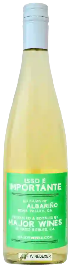 Winery Major Wines - Albariño Winery Major Wines - Albariño