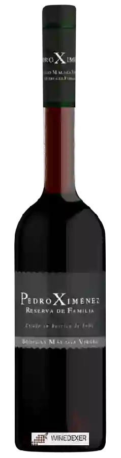 Winery Málaga Virgen - Reserva de Familia Pedro Ximénez