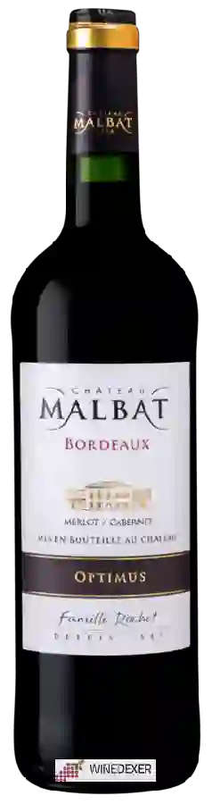 Château Malbat - Optimus Bordeaux