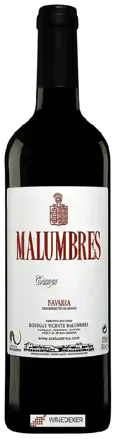 Winery Malumbres - Crianza Winery Malumbres - Crianza