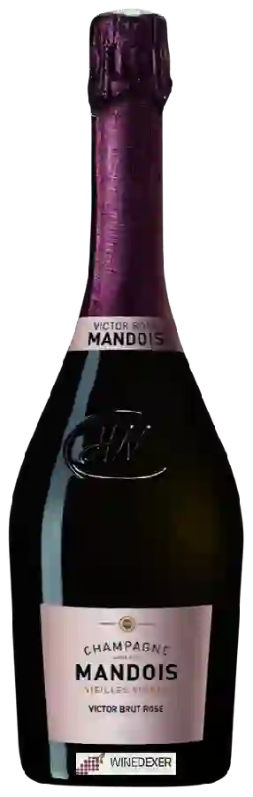 Winery Mandois - Cuvée Victor Brut Rosé Vieilles Vignes Champagne Winery Mandois - Cuvée Victor Brut Rosé Vieilles Vignes Champagne