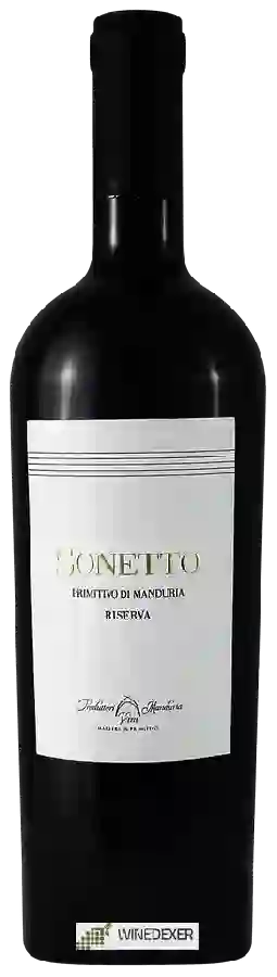 Winery Produttori Vini Manduria - Sonetto Primitivo di Manduria Riserva