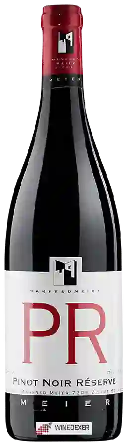 Winery Manfred Meier - PR Pinot Noir Réserve Winery Manfred Meier - PR Pinot Noir Réserve