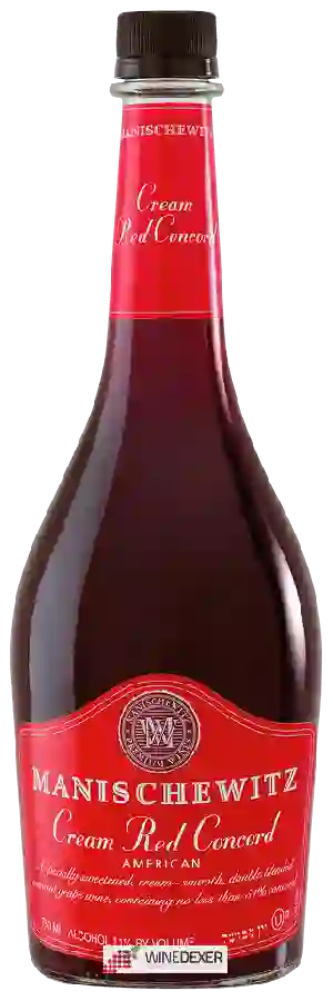 Winery Manischewitz - Cream Red Concord