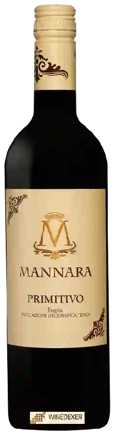 Winery Mánnara - Primitivo Winery Mánnara - Primitivo