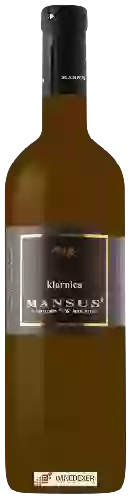 Winery Mansus - Klarnica