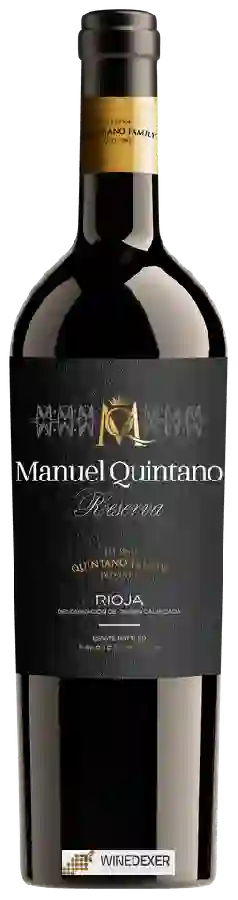Winery Manuel Quintano - Reserva