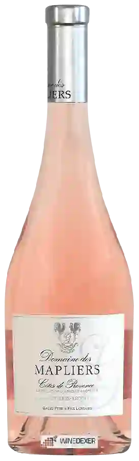 Domaine des Mapliers - Côtes de Provence Rosé Domaine des Mapliers - Côtes de Provence Rosé