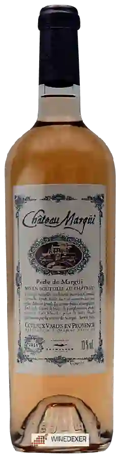 Château Margüi - Perle de Margüi Coteaux Varois en Provence Rosé Château Margüi - Perle de Margüi Coteaux Varois en Provence Rosé