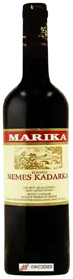 Winery Marika - Kunsági Nemes Kadarka