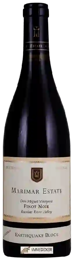 Winery Marimar Estate - Don Miguel Vineyard Earthquake Block Pinot Noir Winery Marimar Estate - Don Miguel Vineyard Earthquake Block Pinot Noir