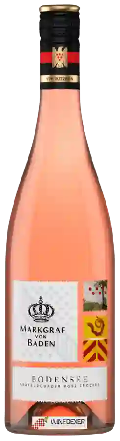 Winery Markgraf von Baden - Bodensee Spätburgunder Rosé Trocken Winery Markgraf von Baden - Bodensee Spätburgunder Rosé Trocken