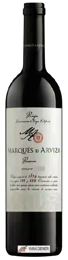 Winery Marqués de Arviza - Reserva Winery Marqués de Arviza - Reserva