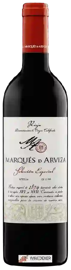 Winery Marqués de Arviza - Selección Especial Winery Marqués de Arviza - Selección Especial