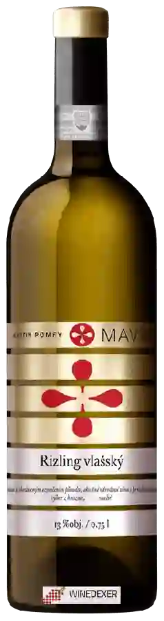 Winery Martin Pomfy - Mavín - Rizling Vlašský
